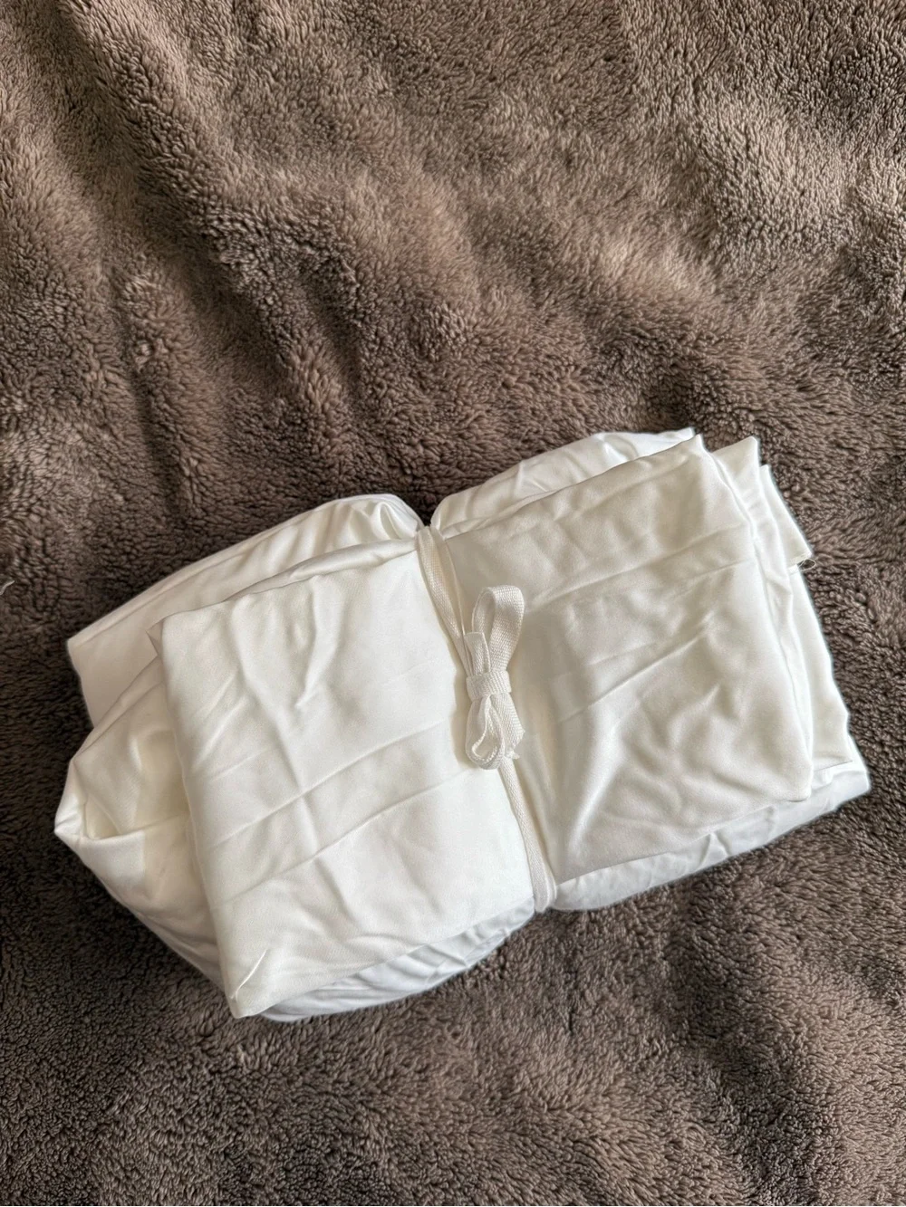 Quince Bamboo Twin Fitted Sheet plus Pillowcase